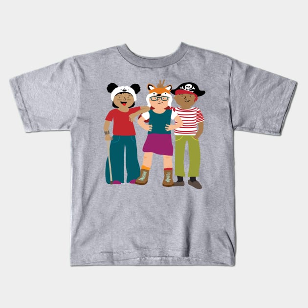 Squad Goals Kids T-Shirt by Ayeletbarnoy